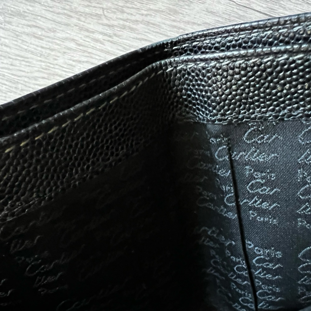 Cartier Santos Leather Wallet - Picture 4 of 11